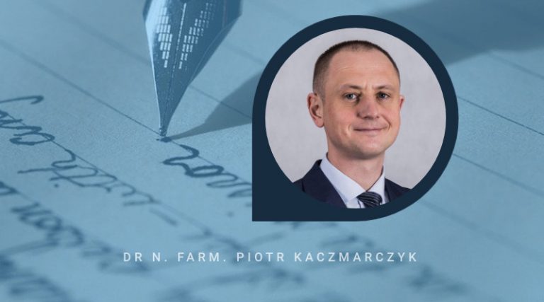 Dr n. farm. Piotr Kaczmarczyk - autor książki "Biały głód"