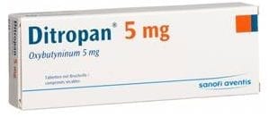 Ditropan - oryginalna okxybutynina.