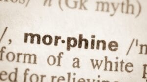 Morfina.