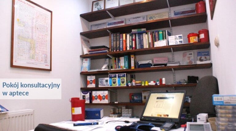 Gabinet opieki farmaceutycznej (2016 r).