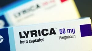 Opakowanie Lyrica 50mg.