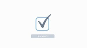 Test wiedzy