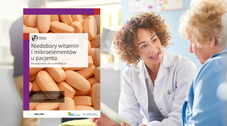 Farmaceuta doradzająca pacjentce.